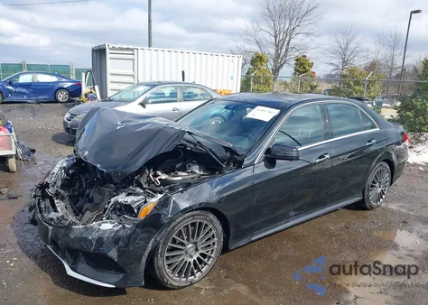 2014 Mercedes-Benz E 350 4Matic из США, поврежденный, VIN WDDHF8JB8EA897897